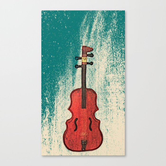 Cello Love Canvas Print