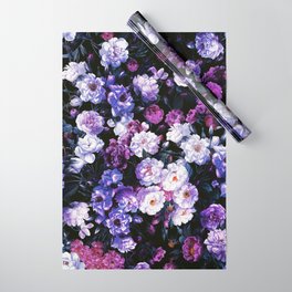 Rose Garden - Night III Wrapping Paper