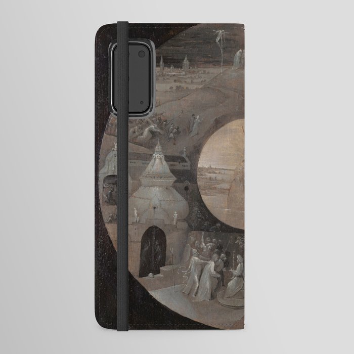 Hieronymus Bosch - Scenes from the Passion of Christ St John the Evangelist on Patmos Android Wallet Case