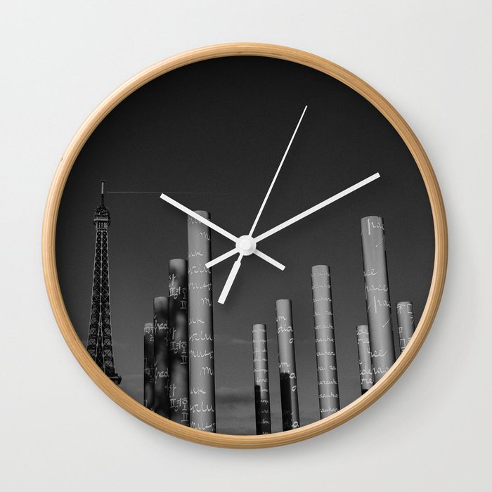Paris En Noir Et Blanc Tour Eiffel Wall Clock By Jsebouvi Society6 Paris En Noir Et Blanc Tour Eiffel Wall Clock By Jsebouvi Society6