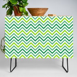St. Patrick's Day Zig-Zag Lines Collection Credenza