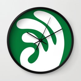 The abstract hand 12 Wall Clock