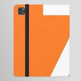 Number 7 (White & Orange) iPad Folio Case
