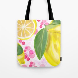 Strawberry Lemonade Tote Bag