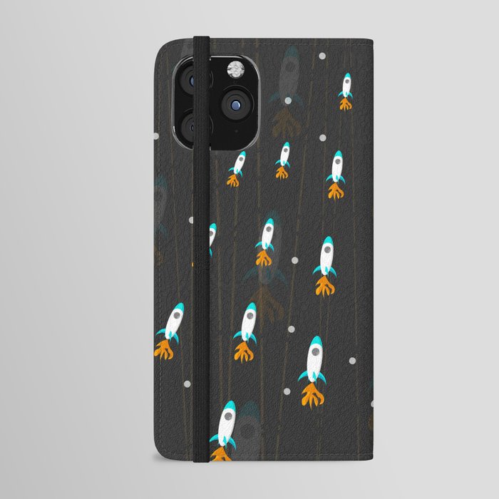 Space Travel iPhone Wallet Case