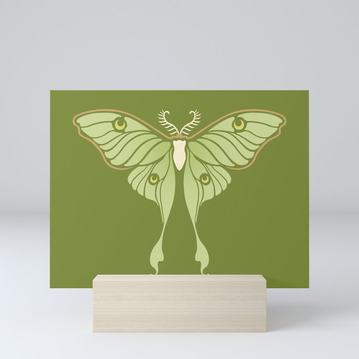 Luna Moth Mini Art Print