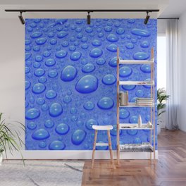 Water Bubbles Wall Mural