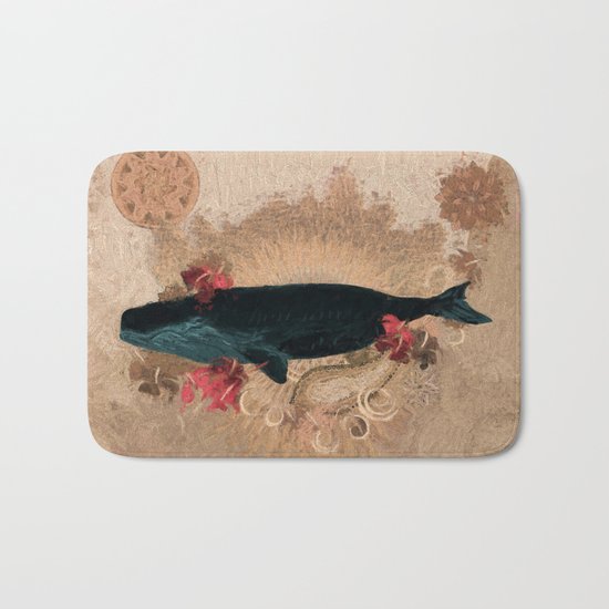 The Flying Whale Bath Mat