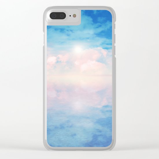Out to Sea IV Clear iPhone Case