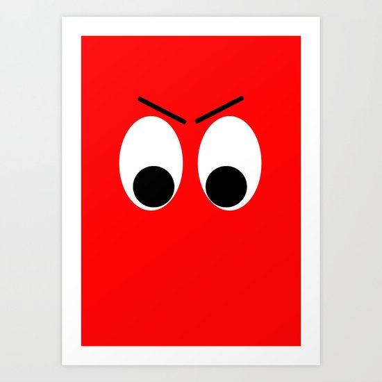 I is Mad Art Print