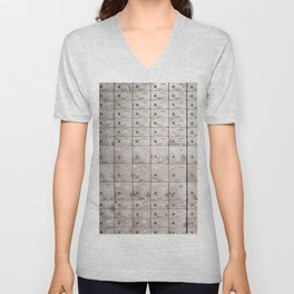 Chests with numbers Unisex V-Neck