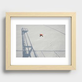 "Snow Angel" Recessed Framed Print