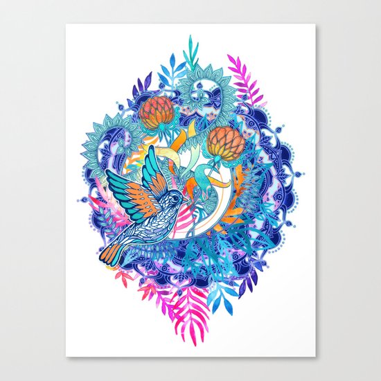 Wild Garden Canvas Print