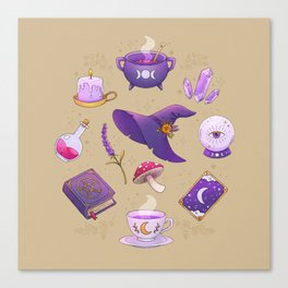 Witch Starter Pack Canvas Print