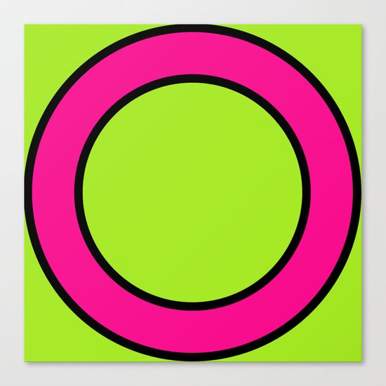Green rose Canvas Print
