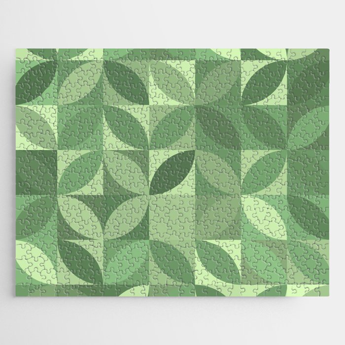 Green Leaves Jigsaw Puzzle