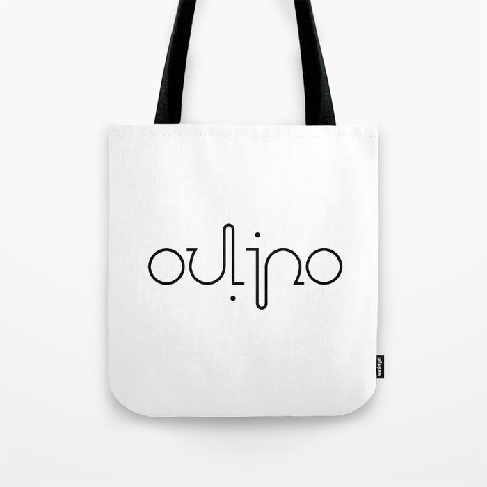 OULIPO ambigram Tote Bag