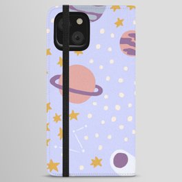 Outer Space iPhone Wallet Case