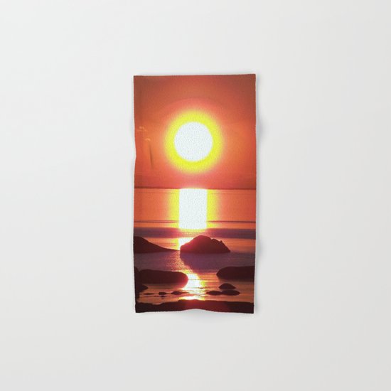 Halo around the Sun Hand & Bath Towel