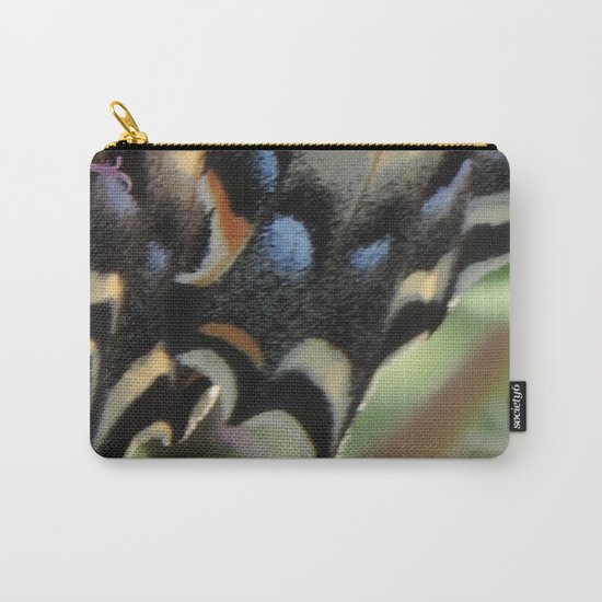 Detail of a Swallowtail Carry-All Pouch