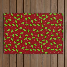Putting Green // Red Outdoor Rug
