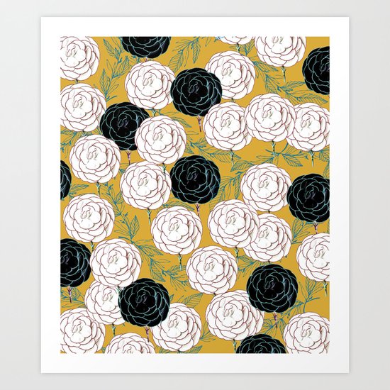 Carnations #society6 #decor #buyart Art Print