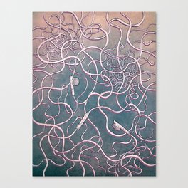 Tangled Canvas Print