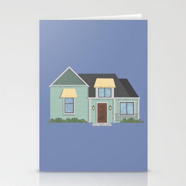 The Yellow Awning Cottage Stationery Cards