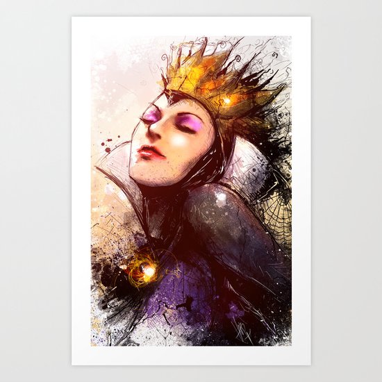 Evil Queen Art Print