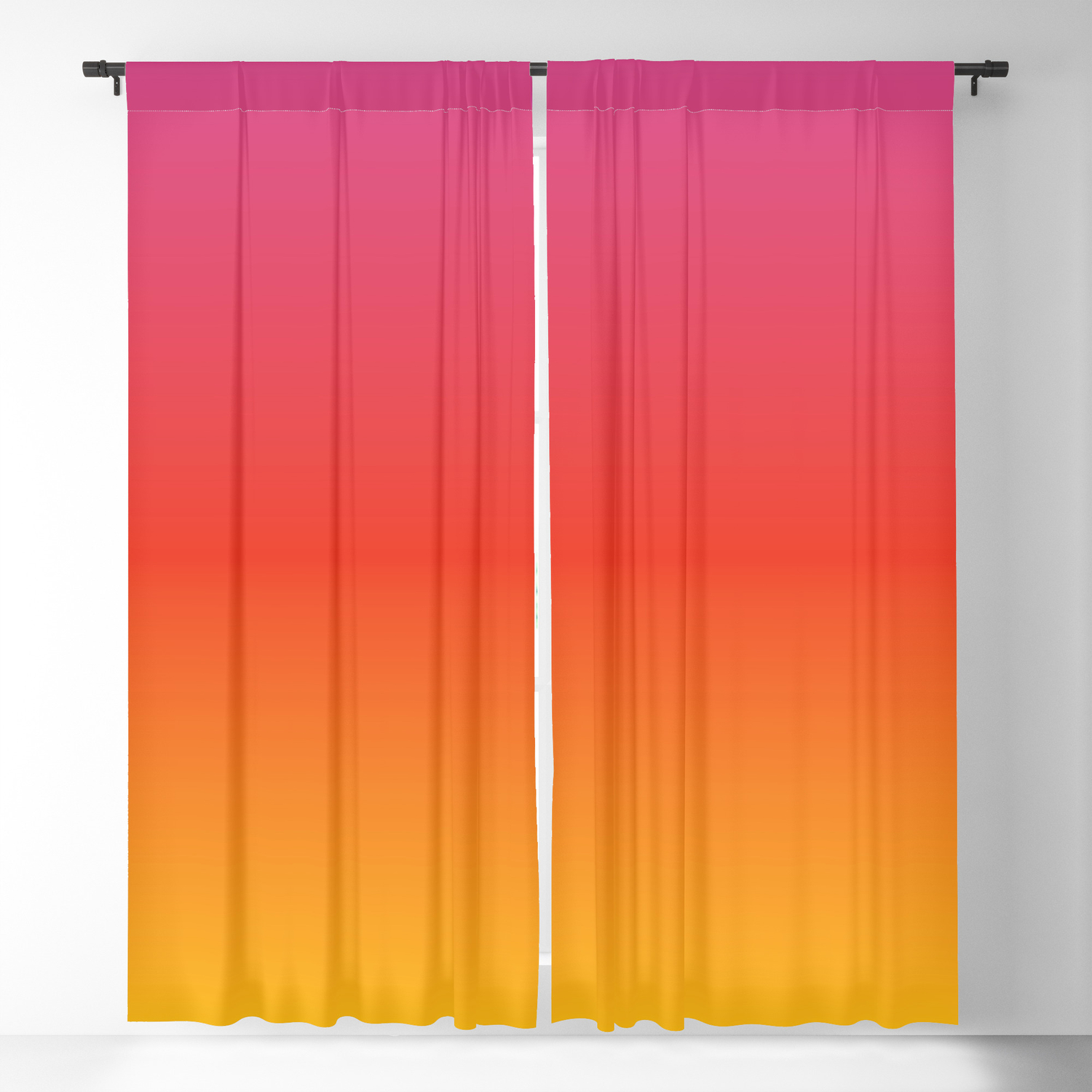 Sky Grant Blackout Curtain, Red Orange Blackout Curtains