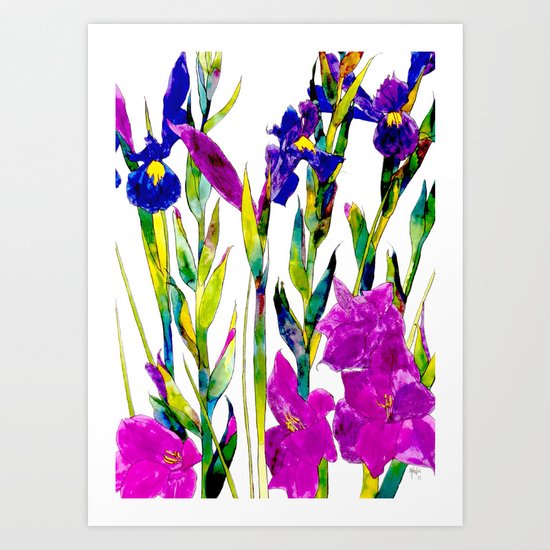 iris Art Print