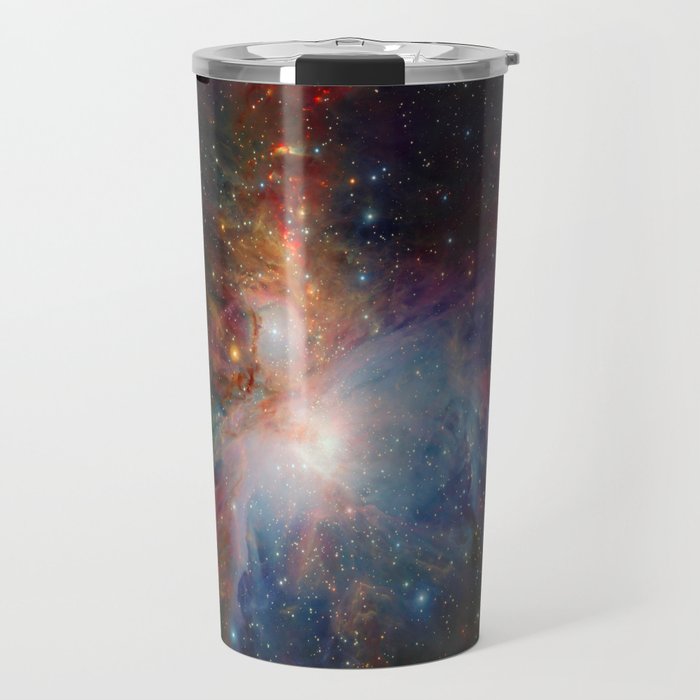 infrared view of the Orion Nebula Travel Mug