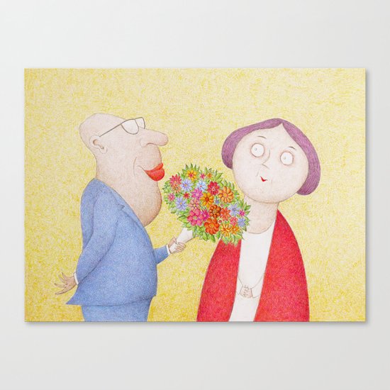 I Know You Still Love Me.... Canvas Print