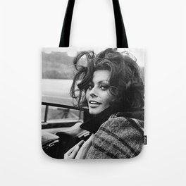 Sophia Loren Tote Bag