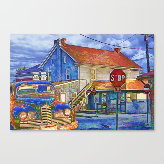 The Crossroads Canvas Print
