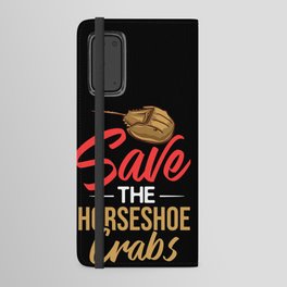 Horseshoe Crab Xiphosura Blood Eggs Fossil Android Wallet Case