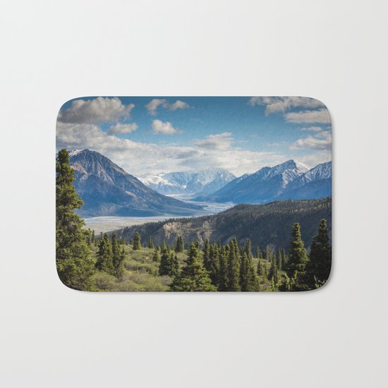 Mountain Landscape # sky Bath Mat
