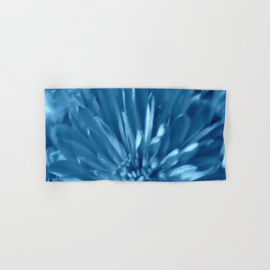 Flower | Flowers | Sky Blue Mums Hand & Bath Towel