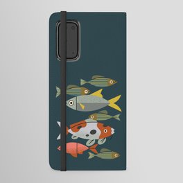 Pond Fishes Android Wallet Case