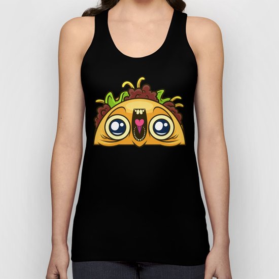 Excited Taco Unisex Tank Top