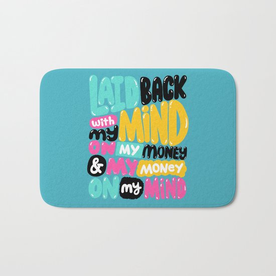 laid back Bath Mat