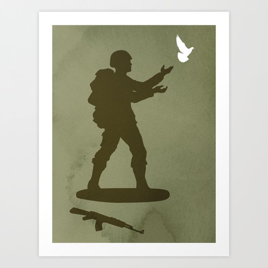 Conflict Art Print