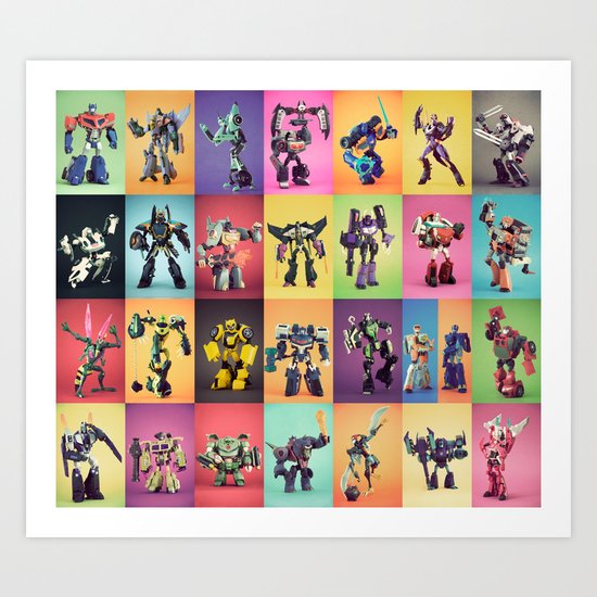 The Gangs All Here Art Print