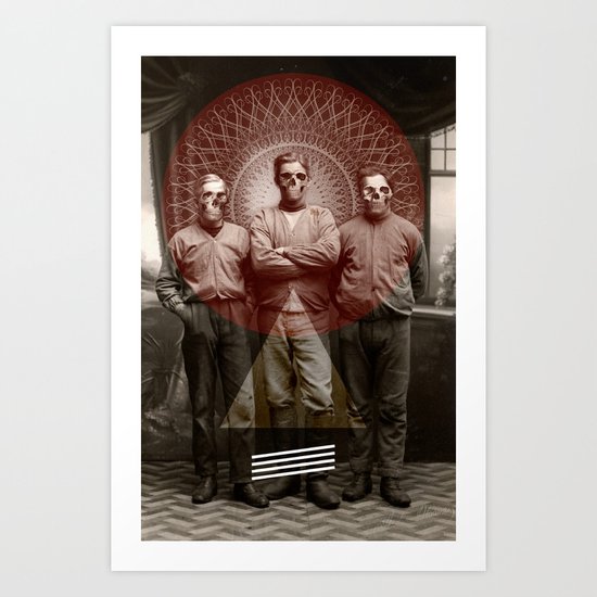 The Good, The Bad and The Dead Man Art Print