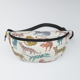 Tiger Collection – Retro Rainbow Fanny Pack