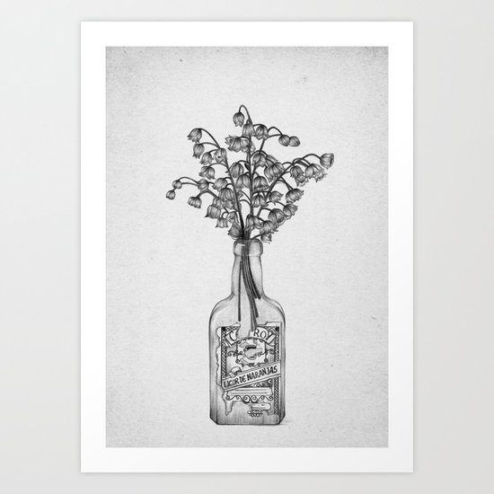 Les Fleurs IV Art Print
