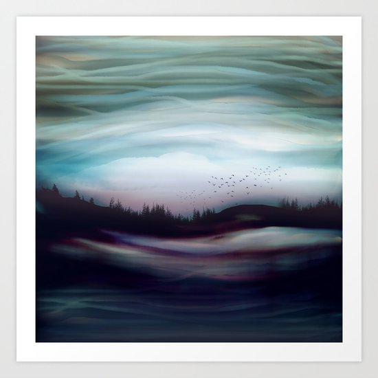 Winter Dawn Art Print