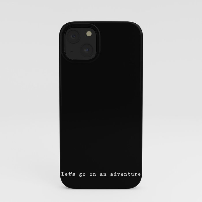 Adventure [Black] iPhone Case