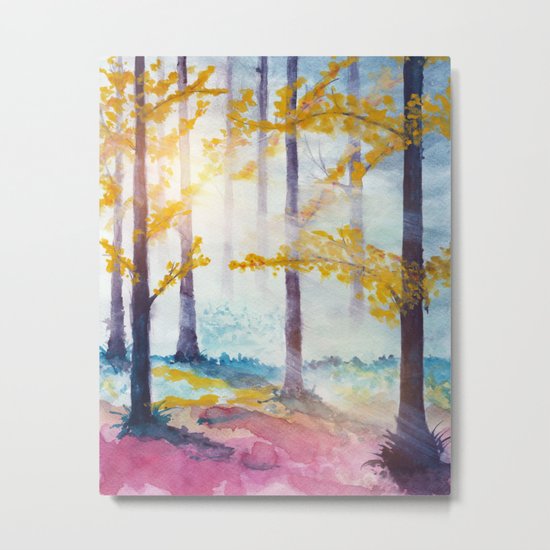 Into The Forest VI Metal Print