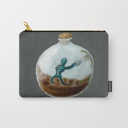 Man In A Bottle Carry-All Pouch